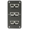 SB50 Power Conector Flush Panel Monte Triple Anderson